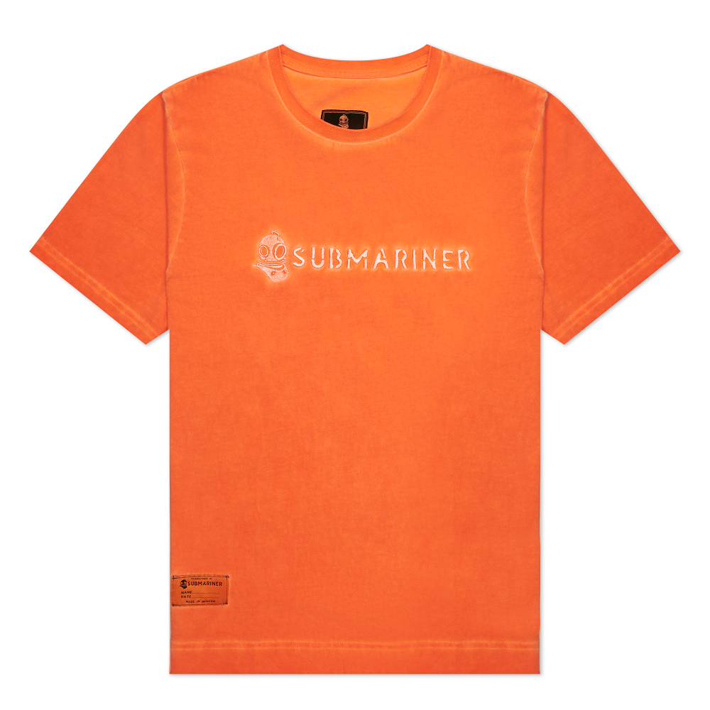 TSHRT Vintage Effect GMD BASIC LOGO Orange