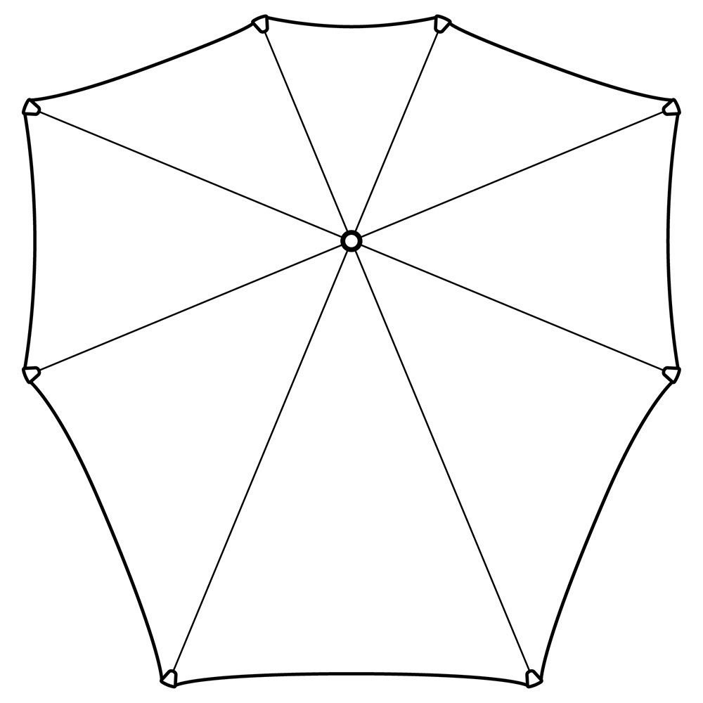 Зонт-трость senz° original midnight blue