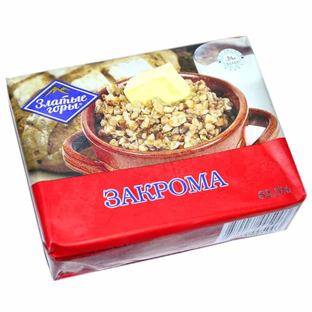 Масло сливочное Закрома 450 гр