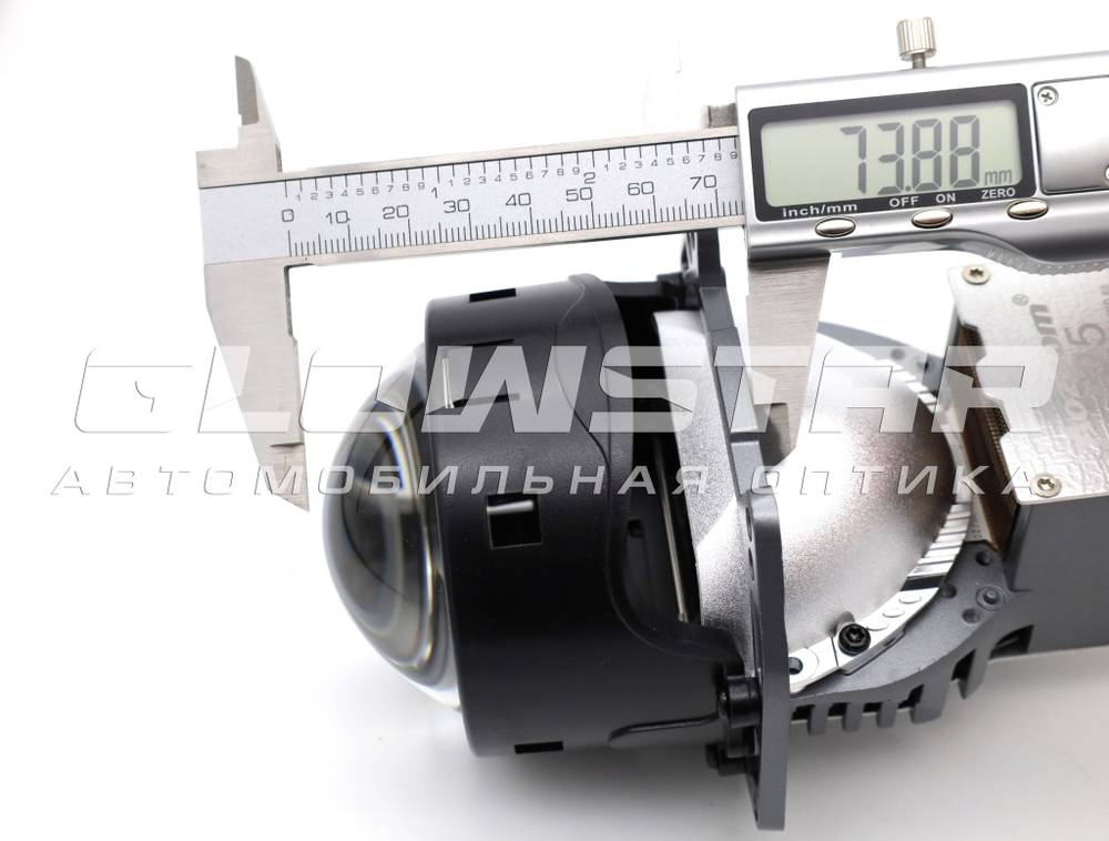 Билед модули Aozoom A25 2025 3.0 дюйма, 2 чипа, 5500K, 12V, 66W/75W, крепление 3R (комплект, 2шт)