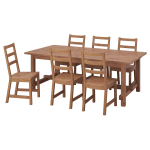 Обеденный набор - NORDVIKEN IKEA/ НОРДВИКЕН ИКЕА, 105 см, дерево
