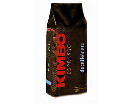 Кофе в зернах Kimbo Decaffeinato, 500 г (Кимбо)