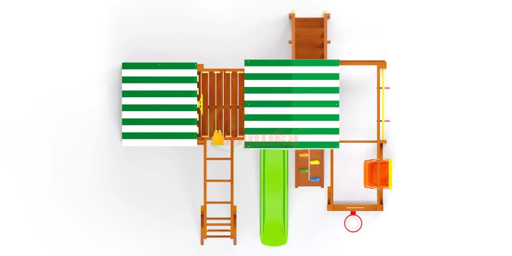 Деревянная игровая площадка для малышей Baby - 13 (Play)