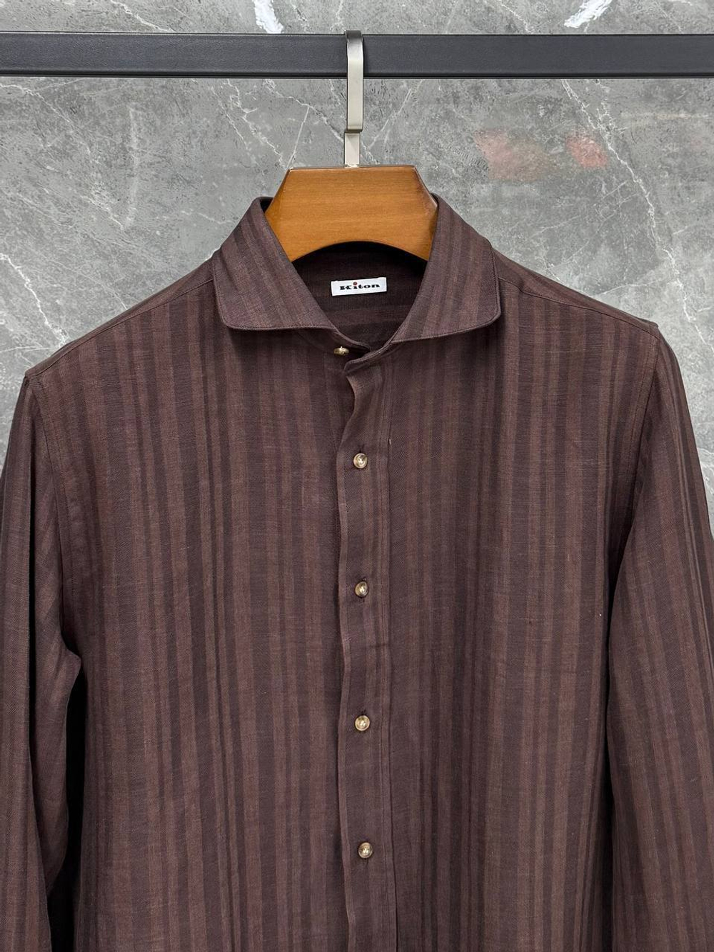 Льняная рубашка Kiton