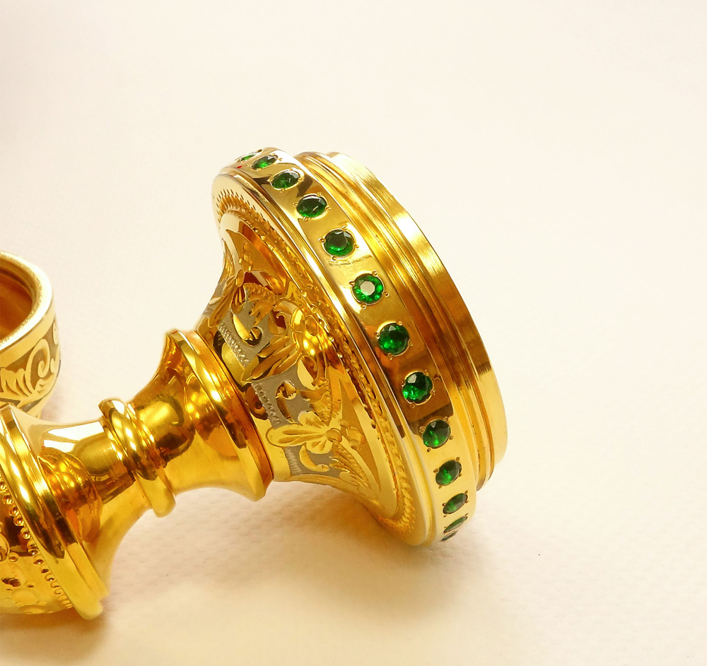 Оснастка печати  №2 (зеленые фианиты)