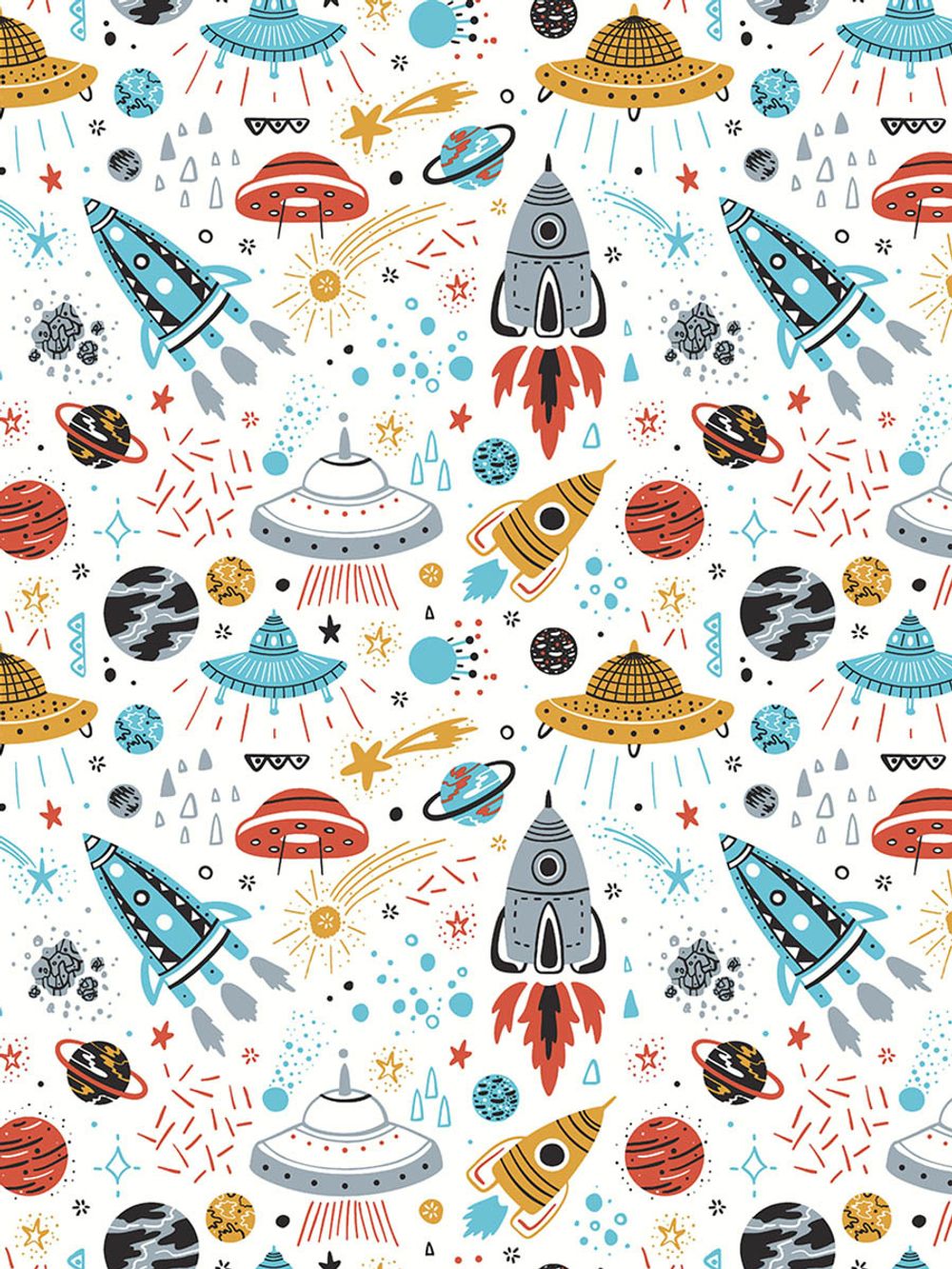 Постельное белье Сказка "Alien/Alien (компаньон)" 1,5-сп Наволочка 50х70 см 1 шт Простынь на резинке 90х200 см Пододеяльник 145х215 см,бязь