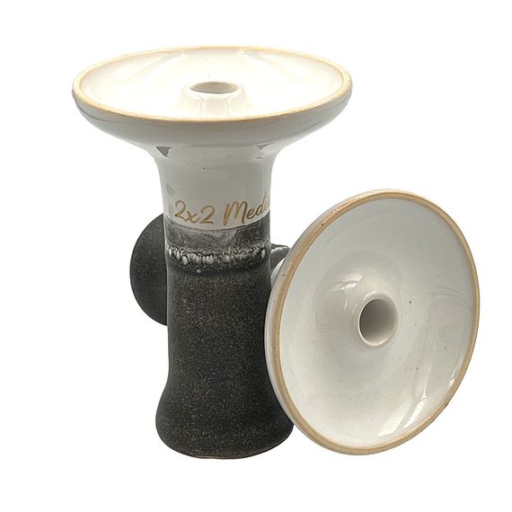 Чаша 2x2 - Phun Glaze Grey-White