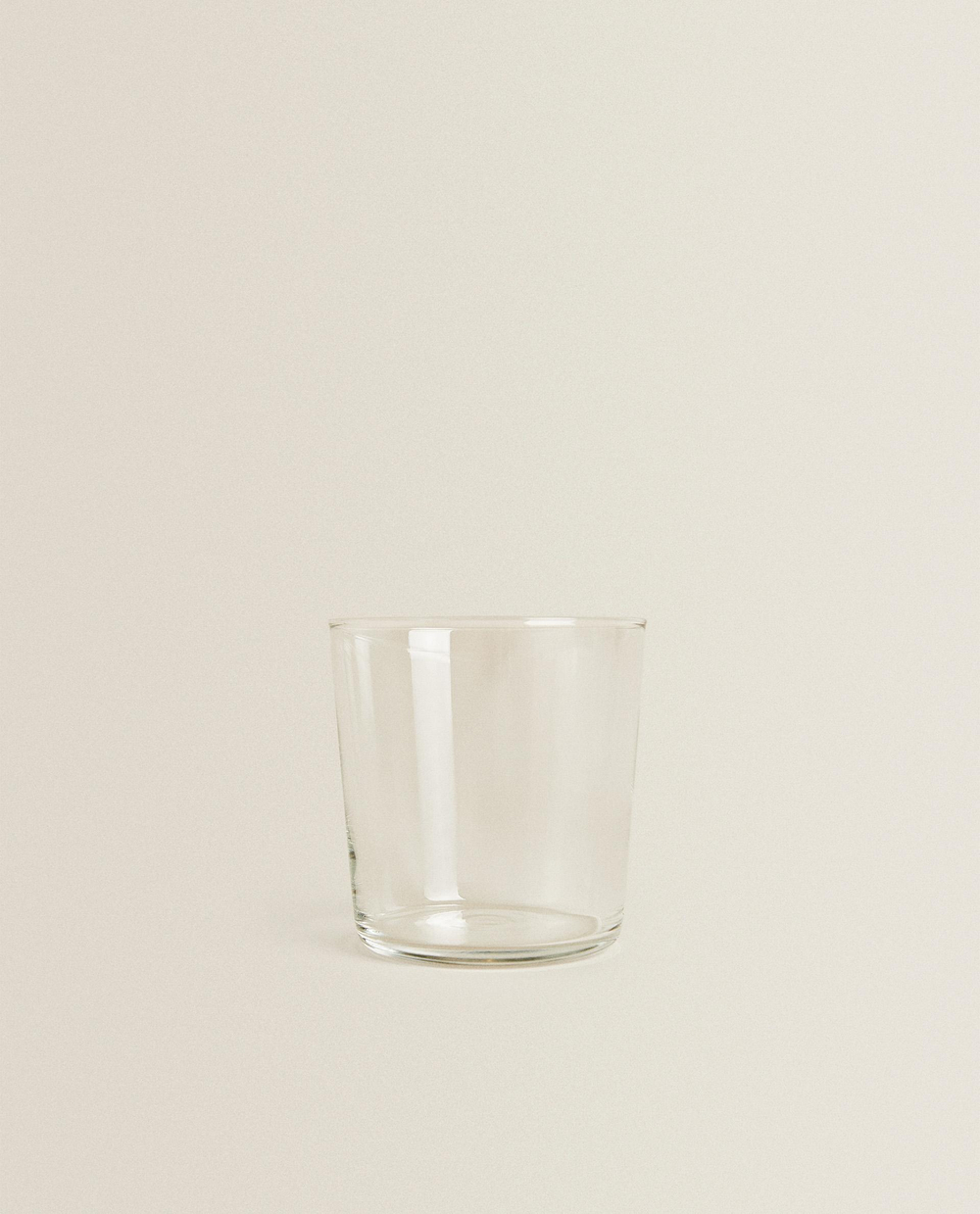 Zara Home стакан из стекла, цвет прозрачный, 9 см · 6297/561