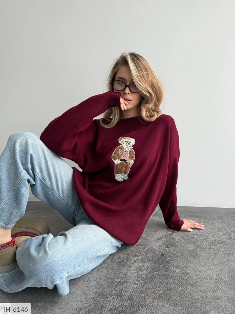 Свитер IH-6145 Фабрика Моды