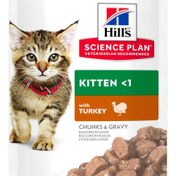 Hill's Kitten Turkey 85 г - консервы (пауч) для котят (индейка)