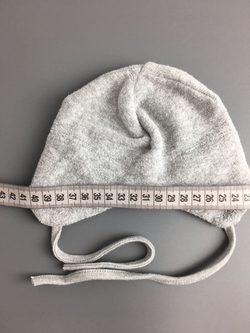 Шапочка серая на 0/3 месяца
