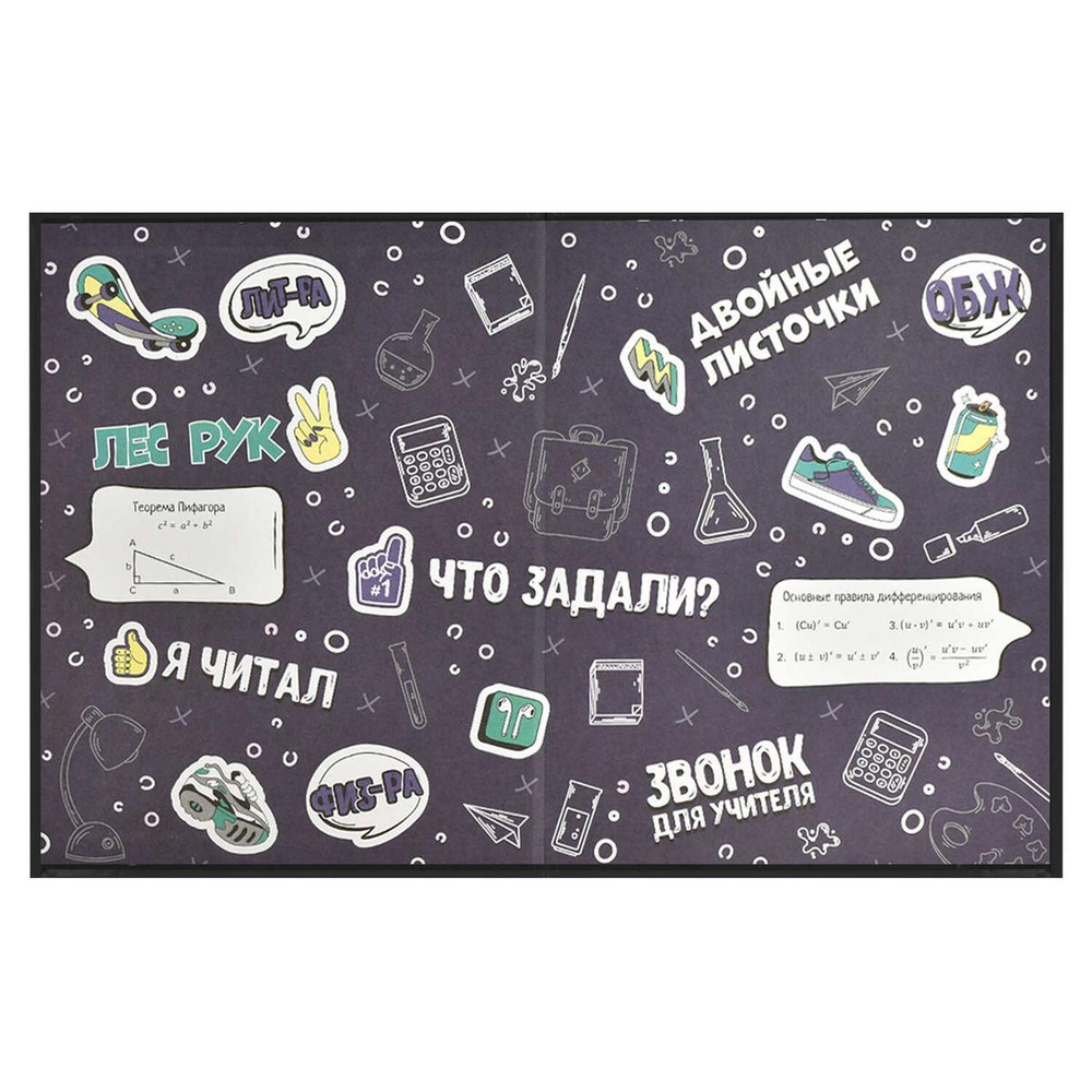 Дневник школьный 5-11 класс 48л "Милые котики" (Феникс+)