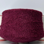 BRAZZE - Pinori Filati; 15% альпака fine, 36% меринос, 14% п/c, 35% п/а; букле; 280м/100гр; col. 8723, цвет: вишневый Есть бобинка: 520 гр S501