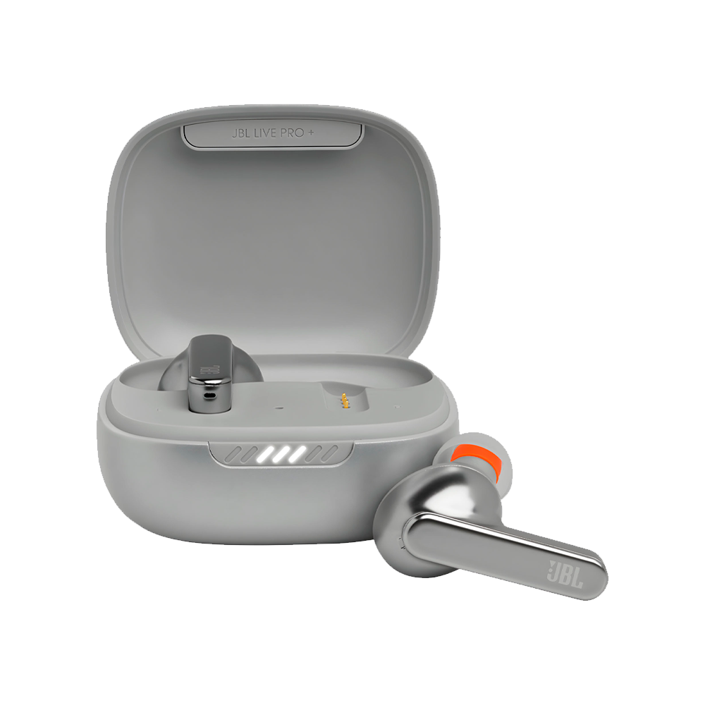 Беспроводные наушники JBL Live Pro+, Chrome (Серый)