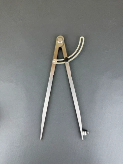 Циркуль разметочный с фиксатором, металлический, 300мм, Купи в клик