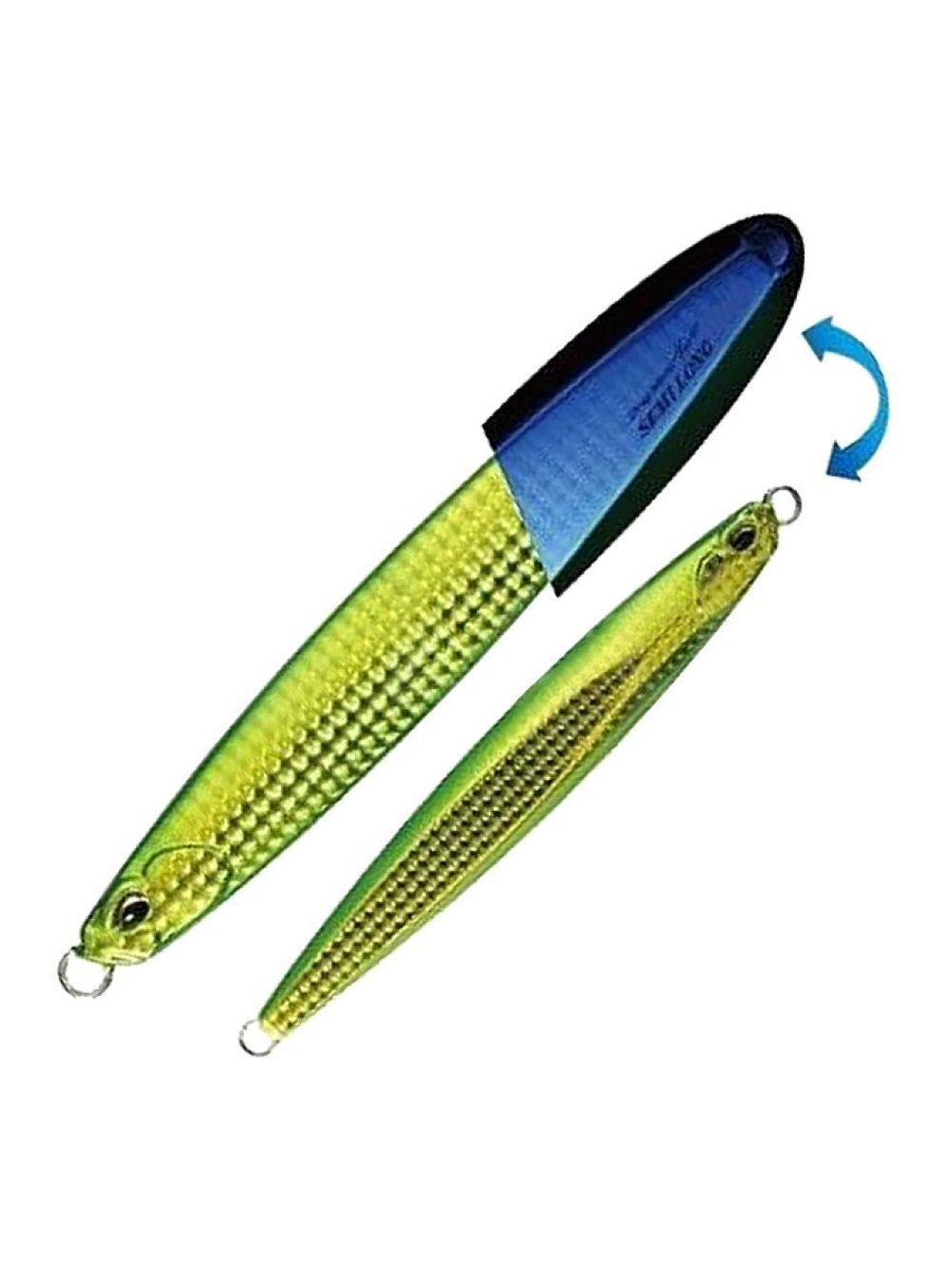 Блесна пилькер DUO Drag Metal Force Semi-Long, 185 г, PPA0510 Squid Glow