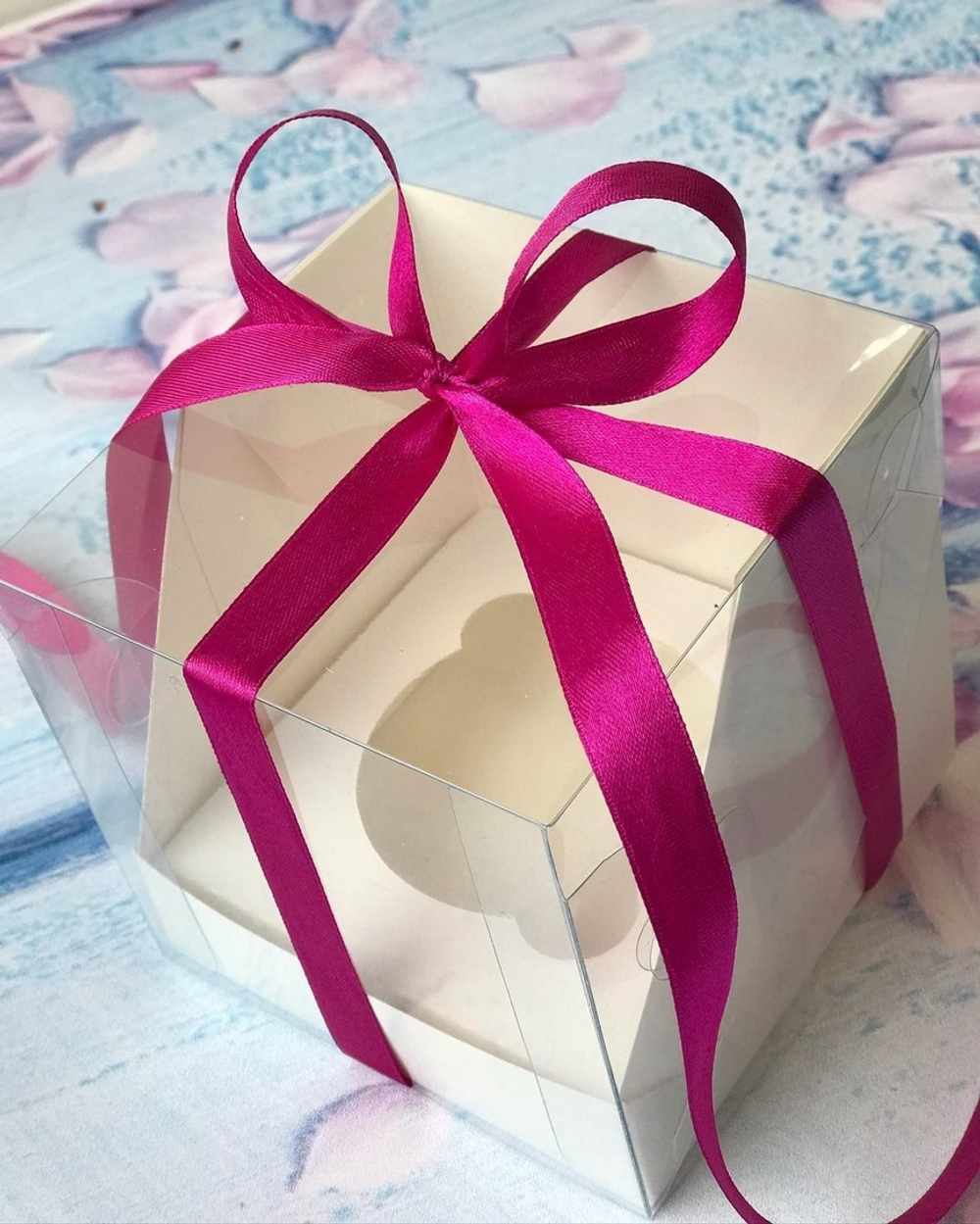 КОМПЛЕКТ панорамных коробок для 1 капкейка - 5 шт