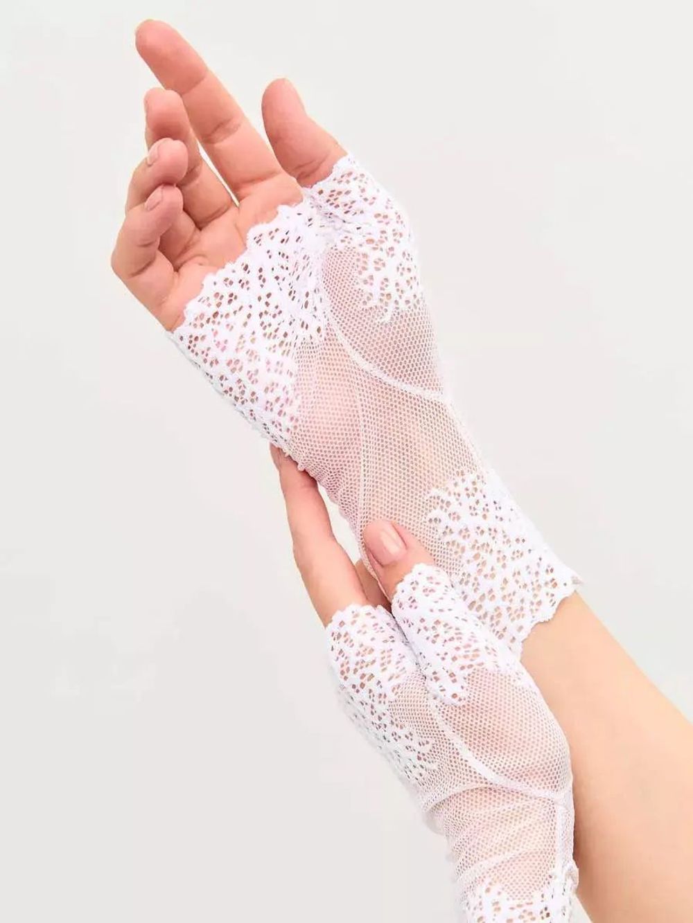 Митенки (розовый 7)
