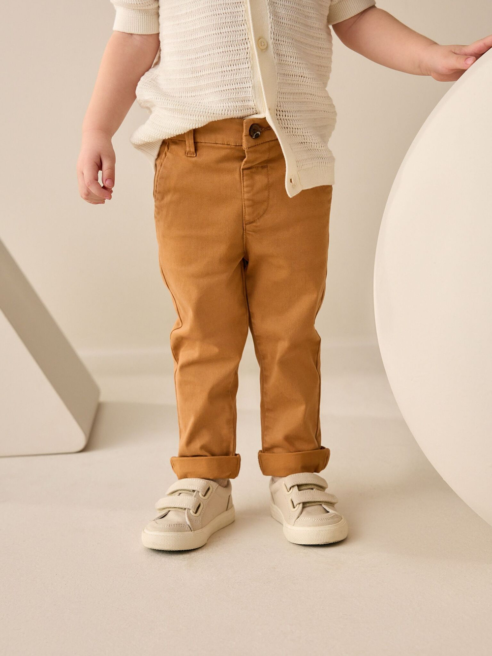 Брюки чинос для мальчика Next AD1-829, Светло-оранжевый
