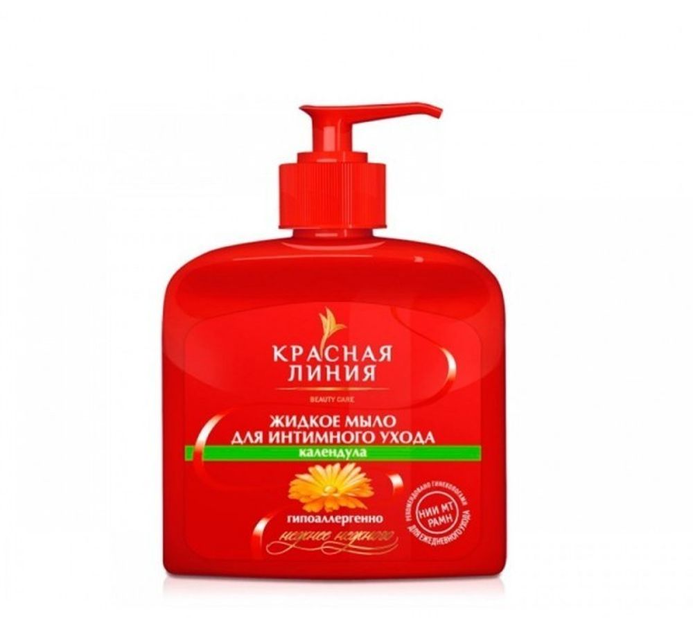 Жидкое мыло для интимной гигиены Красная линия Календула 250 г