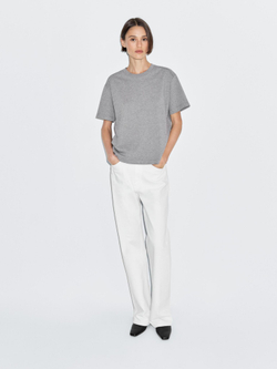 Massimo Dutti Футболка из 100% хлопка, серый