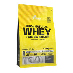 OLIMP 100% Natural Whey Protein Isolate (600g.) , Сывороточный Изолят Натуральный вкус