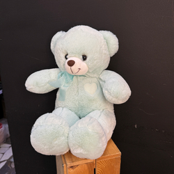 Медведь плюшевый цвета Тиффани