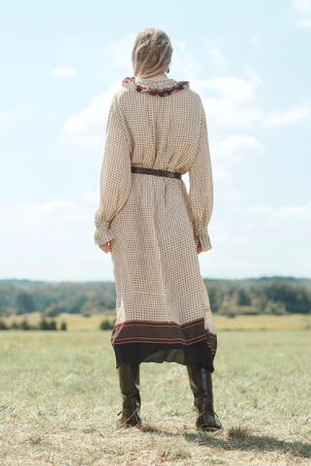 ZARA ПЛАТЬЕ С КОНТРАСТНЫМ ПРИНТОМ, РАЗНОЦВЕТНЫЙ