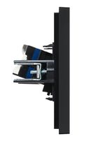 FORTE&PIANO Розетка компьютерная RJ45 кат.6 FP131 черный IEK