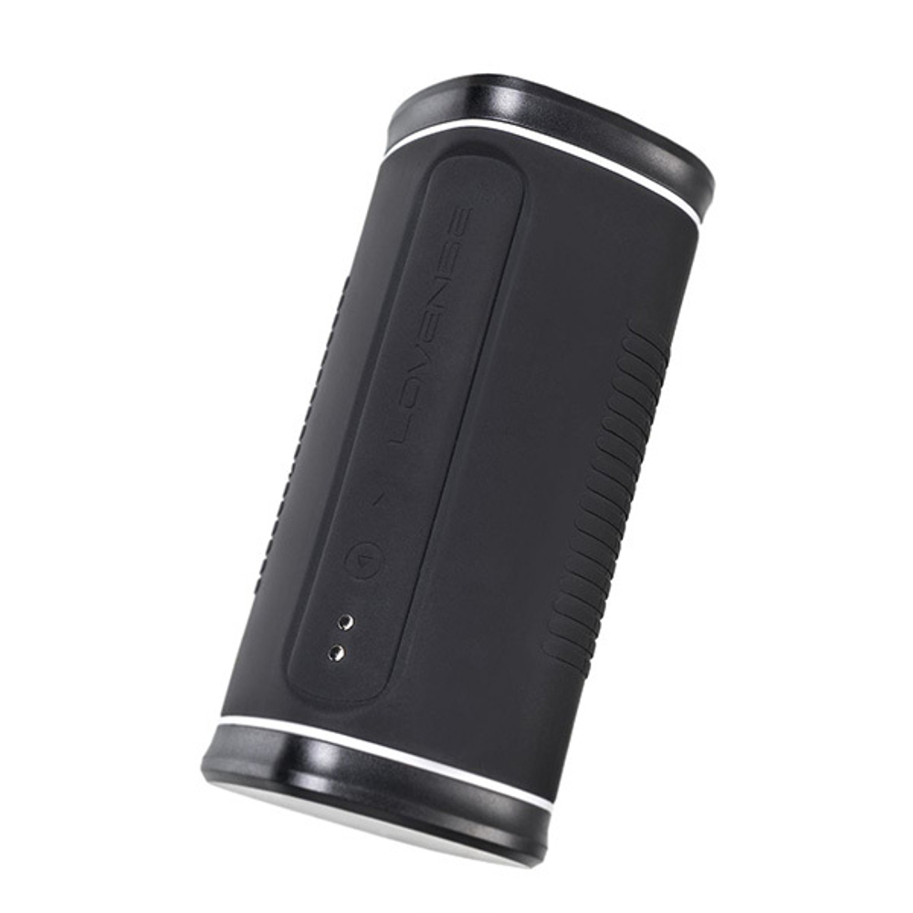 Интерактивный карманный вибромастурбатор с функцией нагрева Lovense Calor Smart Heating Masturbator Black LE-16