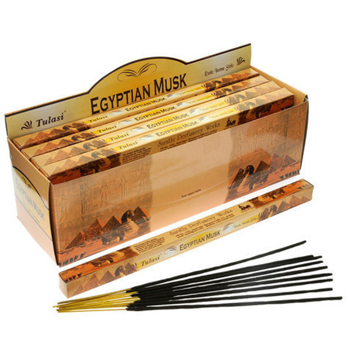 Tulasi Egyptian Musk четырехгранник Благовоние Египетский Муск