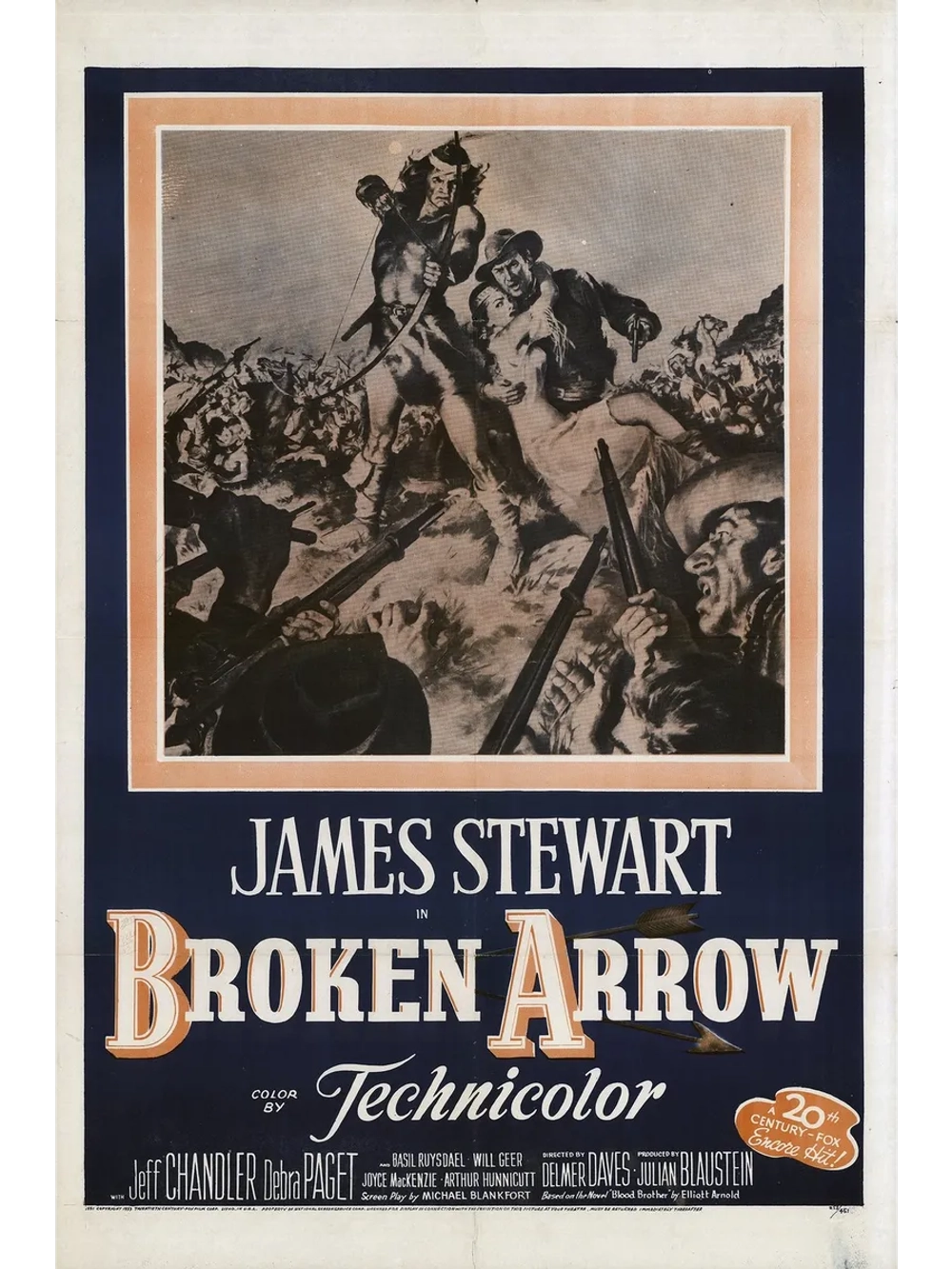 Сломанная стрела (1950) (DVD-R)