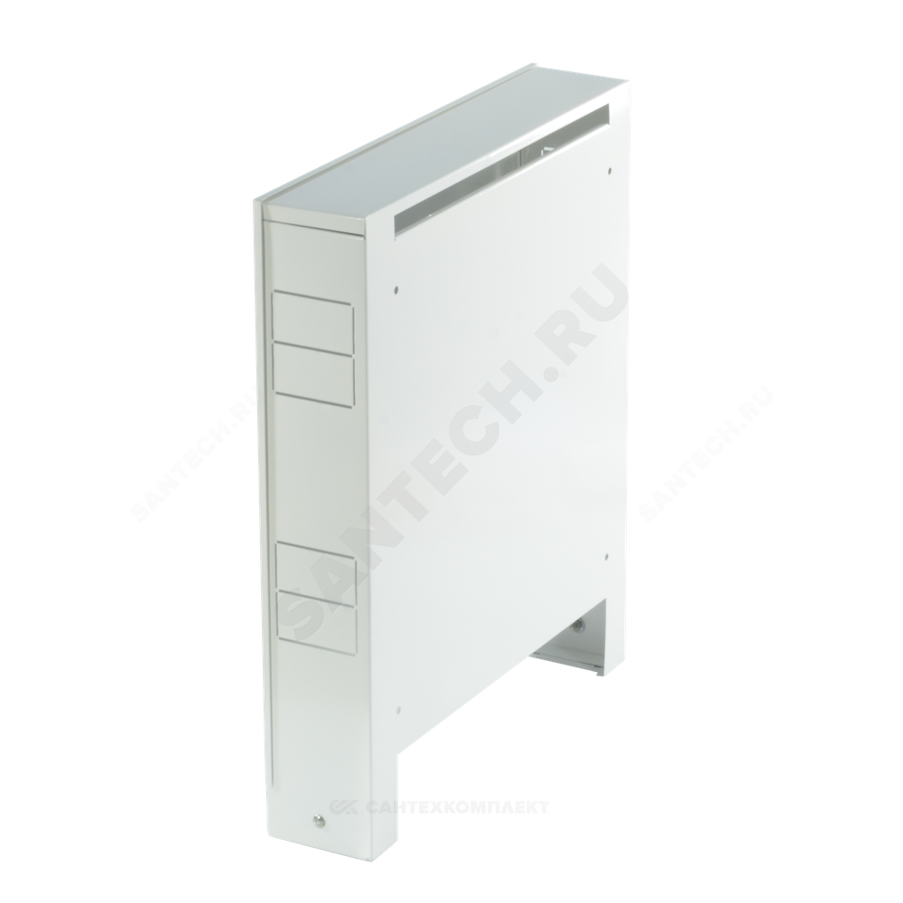 Шкаф коллекторный наружный сталь ШРН-4 848х118х652-715мм RAL 9016 (Белый) Wester 0-32-1040
