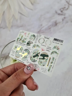 Набор слайдеры 2шт Lucky Rose. Foil 127, 128