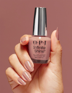 OPI Infinite Shine Silk - Лак для ногтей с гелевым эффектом Barefoot in Barcelona, 15 ml