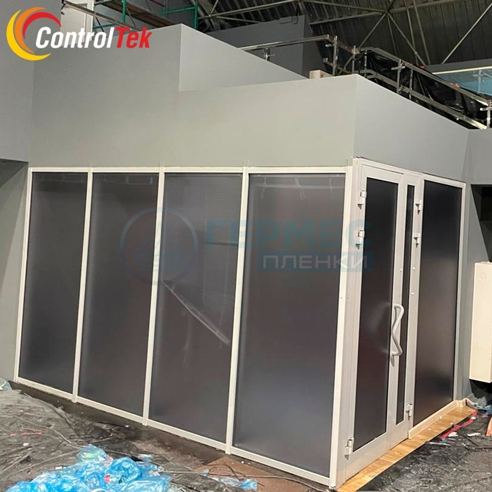 Пленка для окон декоративная MATTE FROST GREY ControlTek, рулон