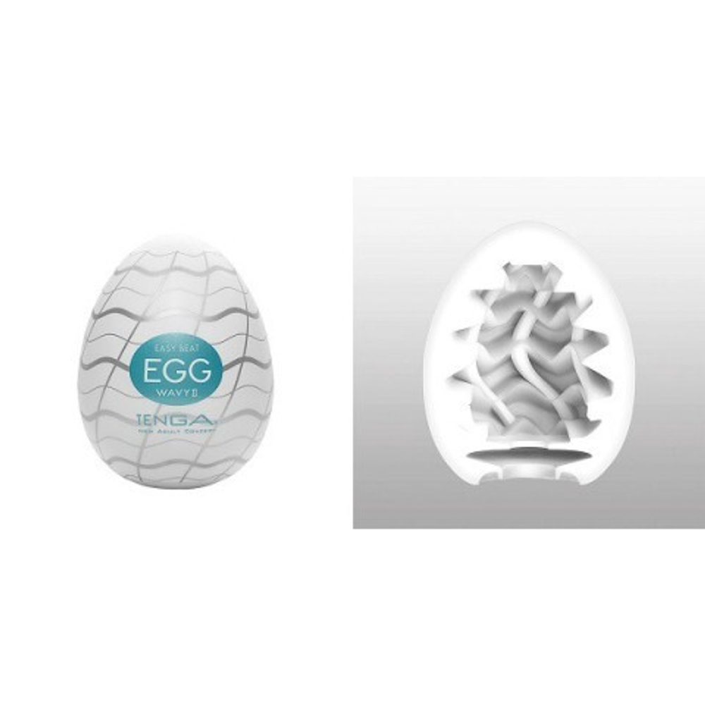 Мастурбатор Tenga EGG WAVY II
