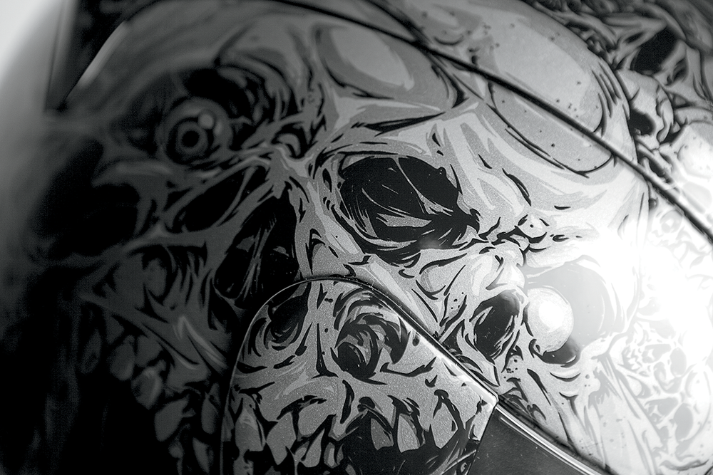 Мотошлем - ICON AIRMADA PARAHUMAN (черный)