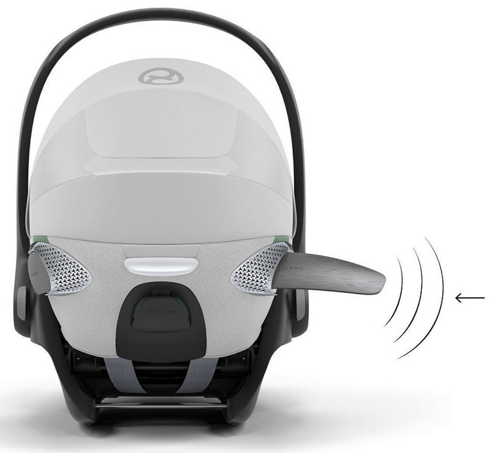 Коляска Cybex Talos S Lux BLK complete Cloud T Platinum White Plus 3 в 1 Moon Black с дождевиками