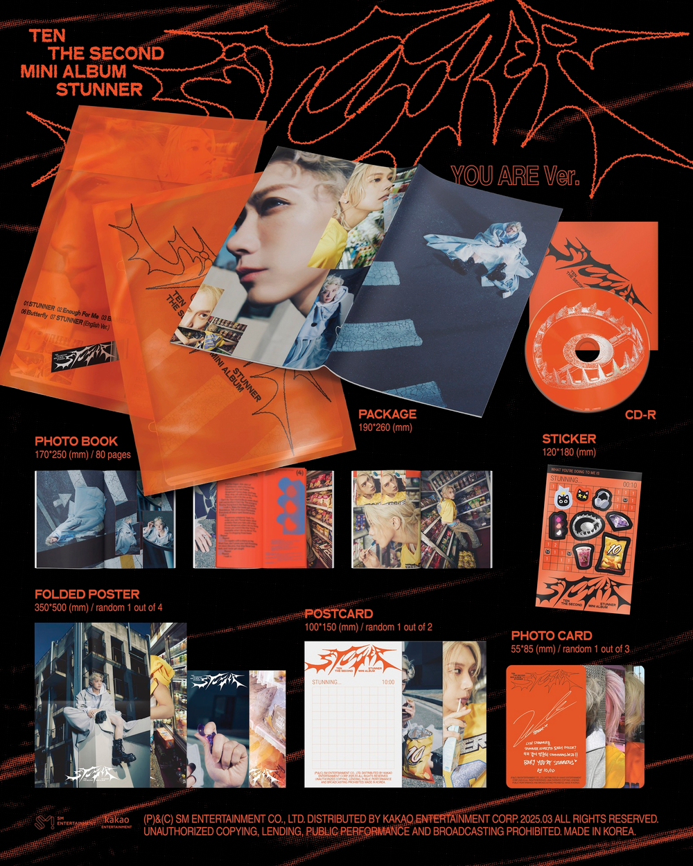 Альбом TEN (WAY V) — [STUNNER] YOU ARE Ver.