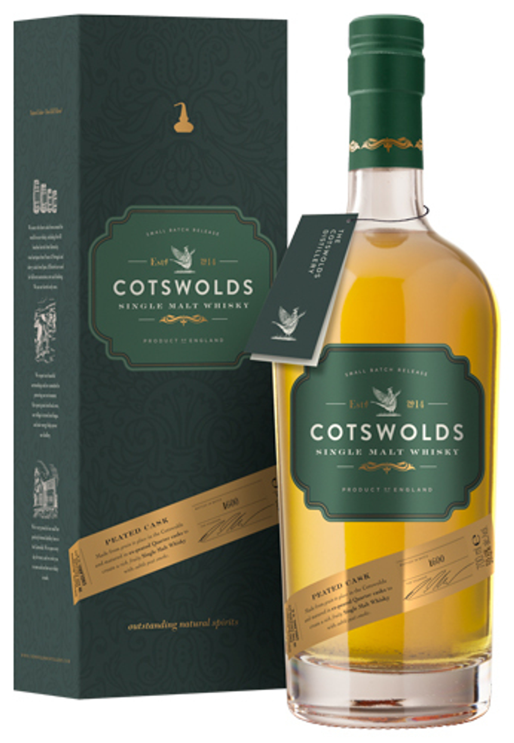 Виски Cotswolds Peated Cask 59,6% 0,7 л