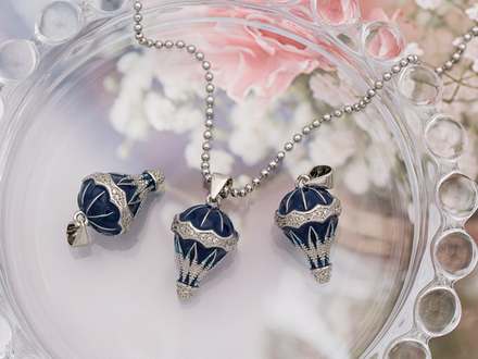 Подвеска Воздушный шар, 19,5мм, эмаль