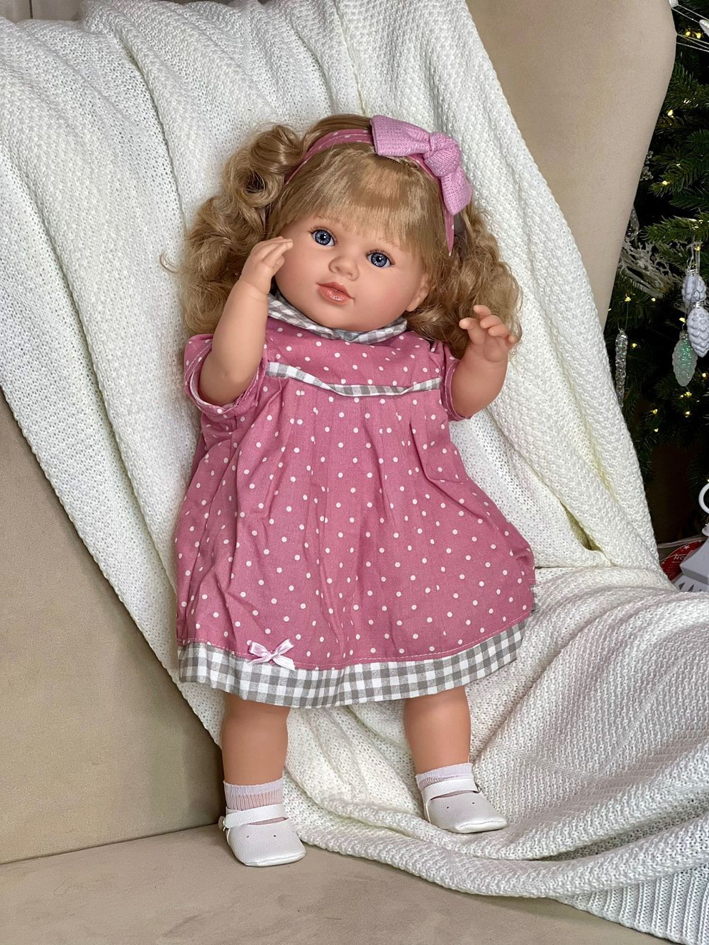 Кукла Berbesa мягконабивная 52см Carla (7222S)