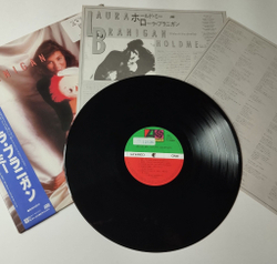 Винтажная виниловая пластинка LP Laura Branigan Hold Me (Japan 1985) (Obi) Forever Young