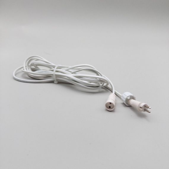 Соединитель 3 м. для нитей 24В. без возможности управления, провод белый ПВХ, IP65, LTC (SLL3m-8-1)