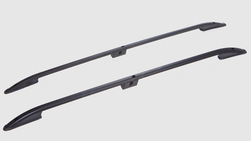 Рейлинги Can Otomotiv на крышу FORD CUSTOM Длинная база 2012- (Crown, Алюминий, В штатные места, черный) арт.FOCR.73.1110