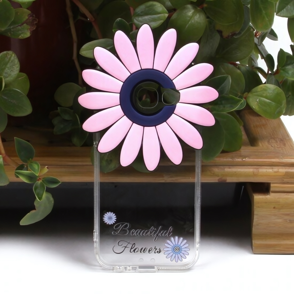 Силиконовый чехол "Цветы" для Samsung Galaxy A3 (2017), 009872