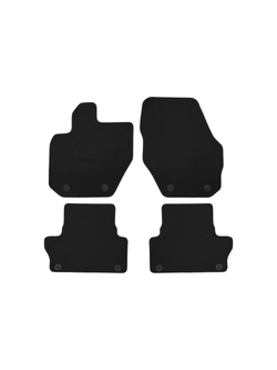 Коврики в салон для VOLVO XC60 АКПП 2008-2013, 2013-2017, 2017-2021, 2021-, внедорожник , 4 шт. (текстиль) KLEVER01500901200K