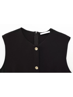 Платье миди с разрезом