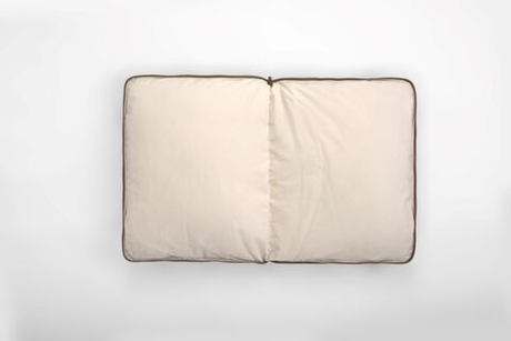 Дорожная подушка-трансформер с пуховым наполнителем 33х45 German Grass Travel Plaid Коричневый